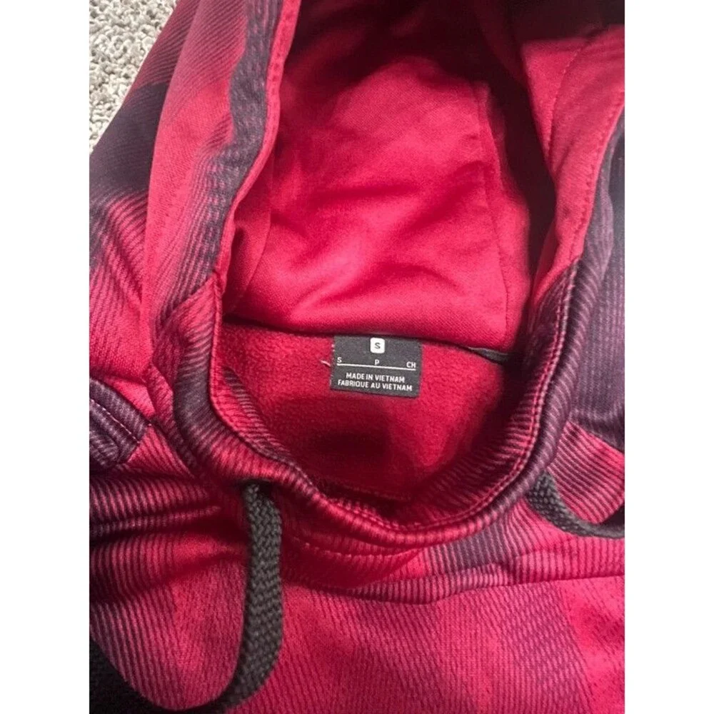 Nike red dri fit hoodie small